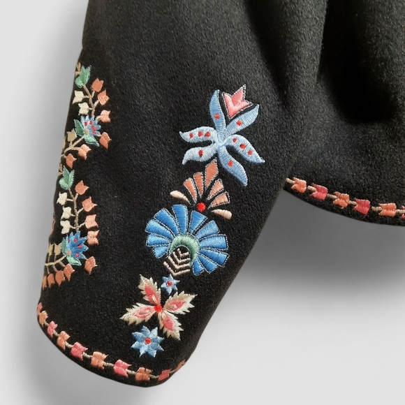 VILSHENKO MOSCOW Cashmere Wool Silk Embroidered Jacket Blazer Russian Luxury 8 - Picture 12 of 16